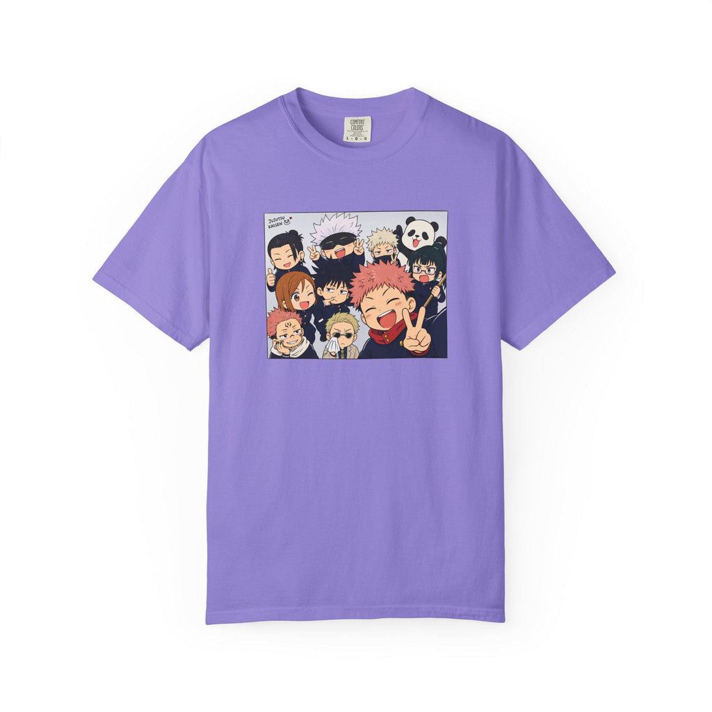 Jujutsu Kaisen Anime Group Selfie T-Shirt | Manga Characters Illustration