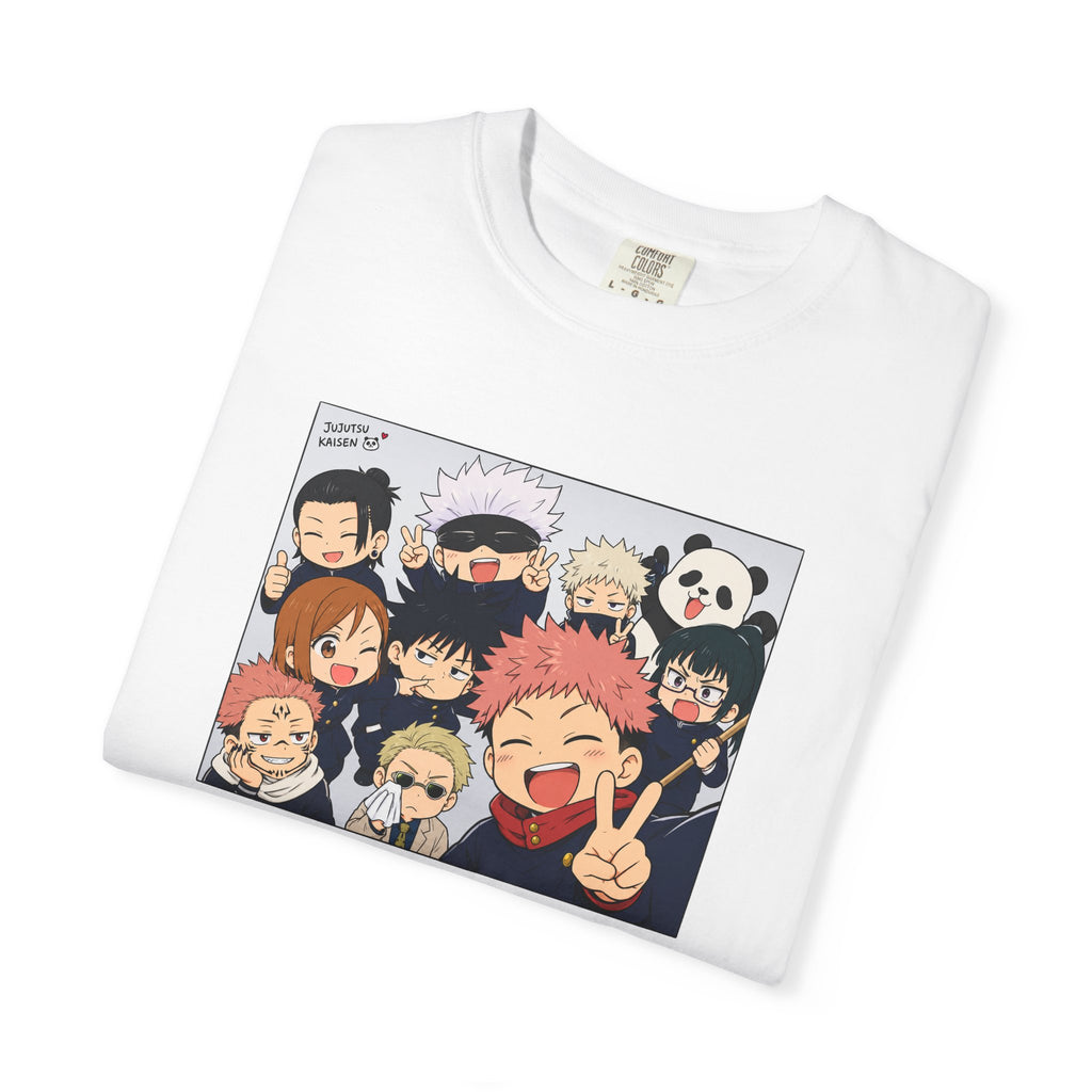 Jujutsu Kaisen Anime Group Selfie T-Shirt | Manga Characters Illustration
