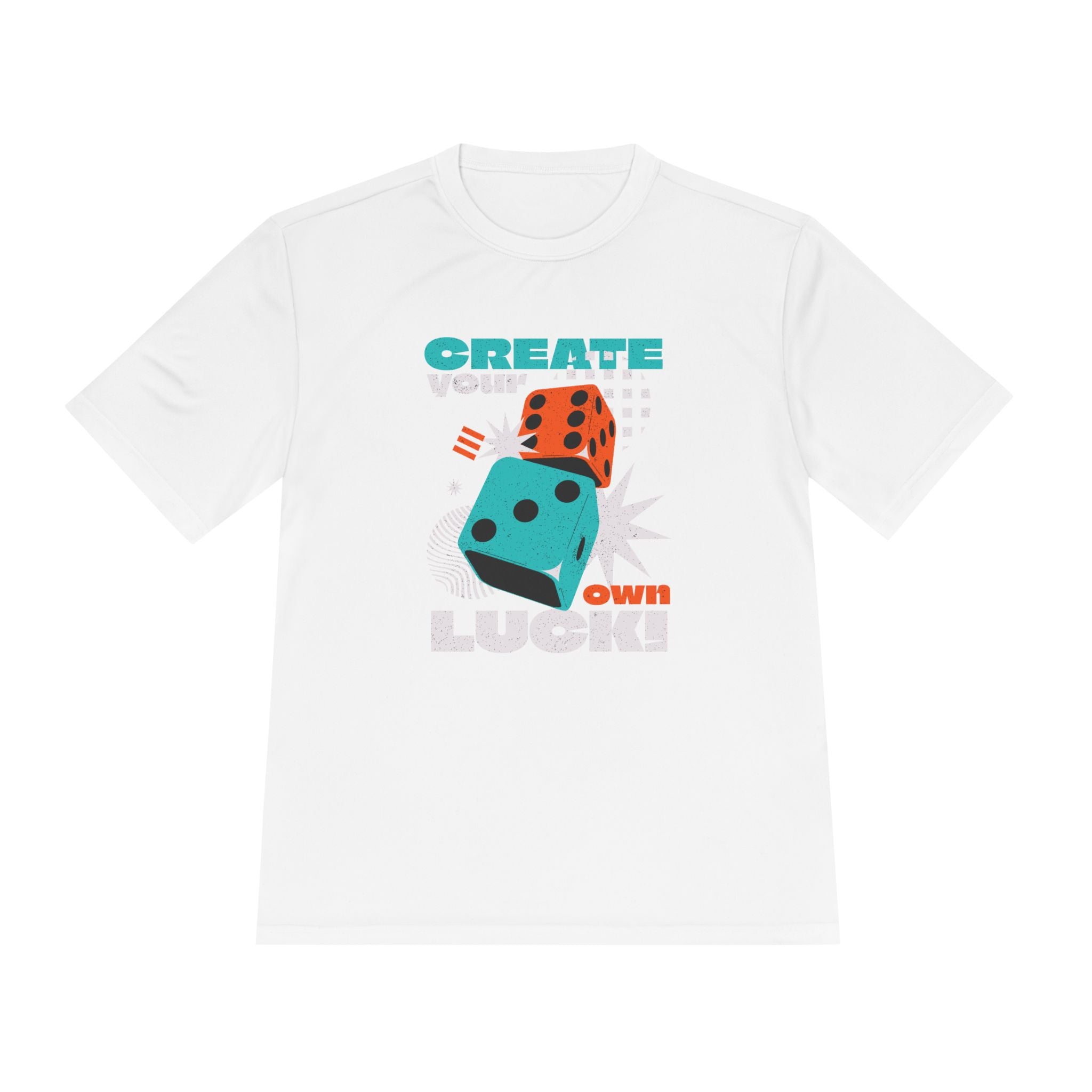 Create Your Own Luck T-Shirt | Dice Graphic Tee