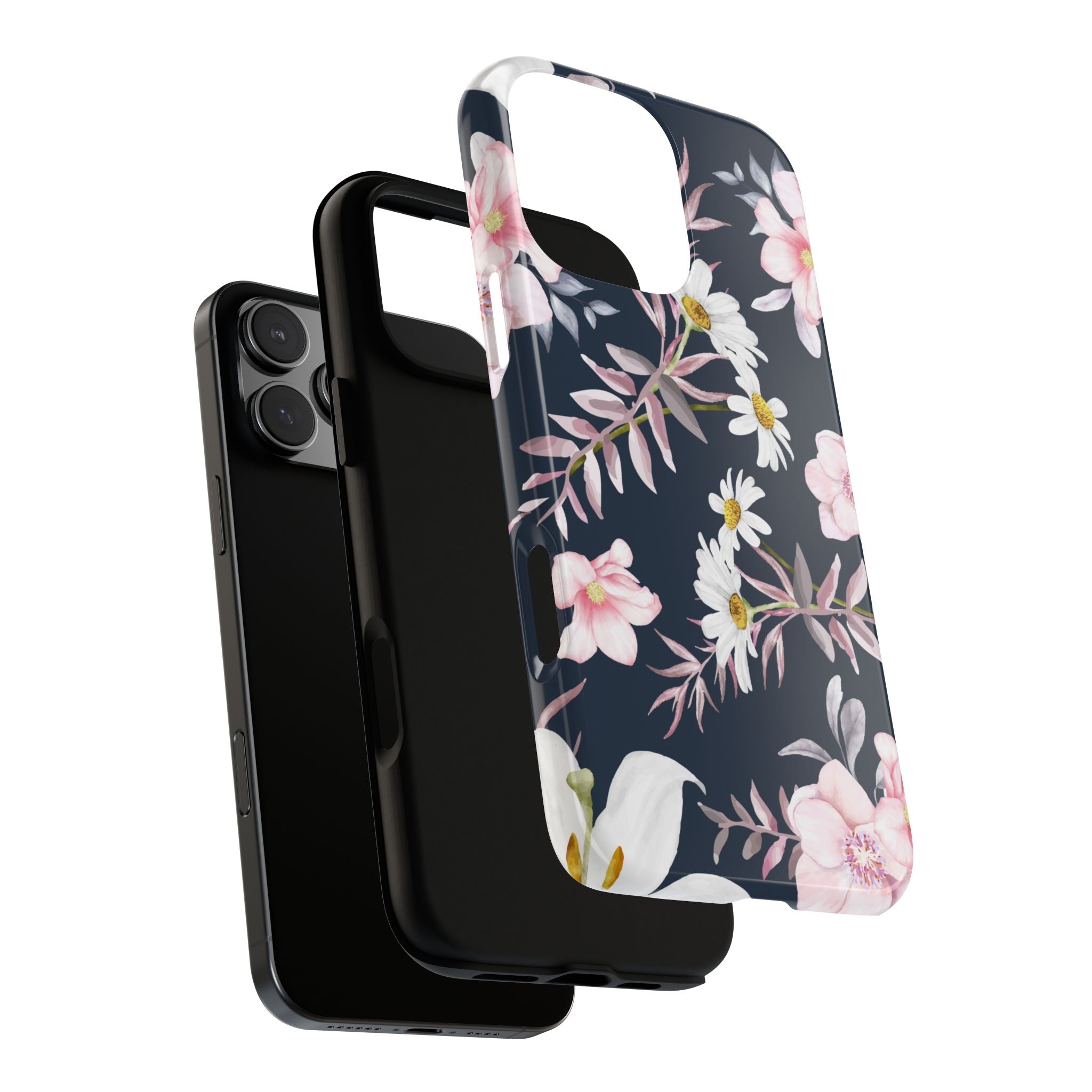 Pink Floral Pattern Phone Case | Tough Case