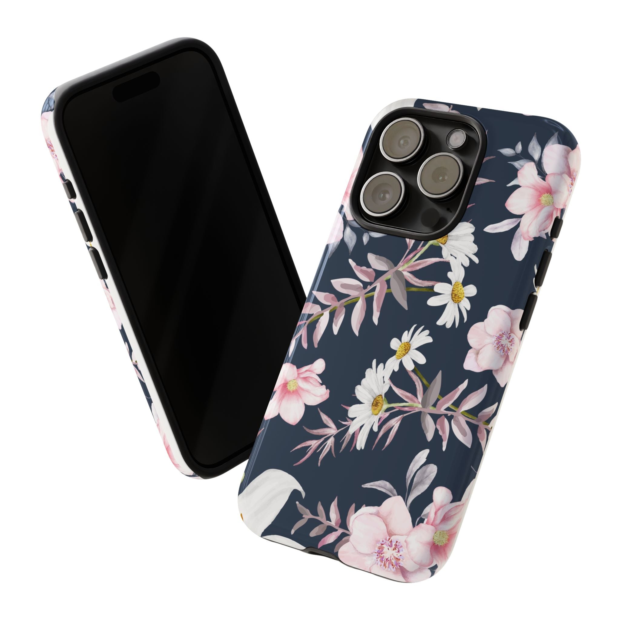 Pink Floral Pattern Phone Case | Tough Case