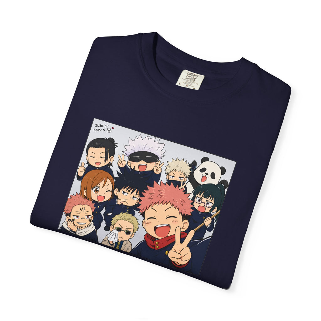 Jujutsu Kaisen Anime Group Selfie T-Shirt | Manga Characters Illustration