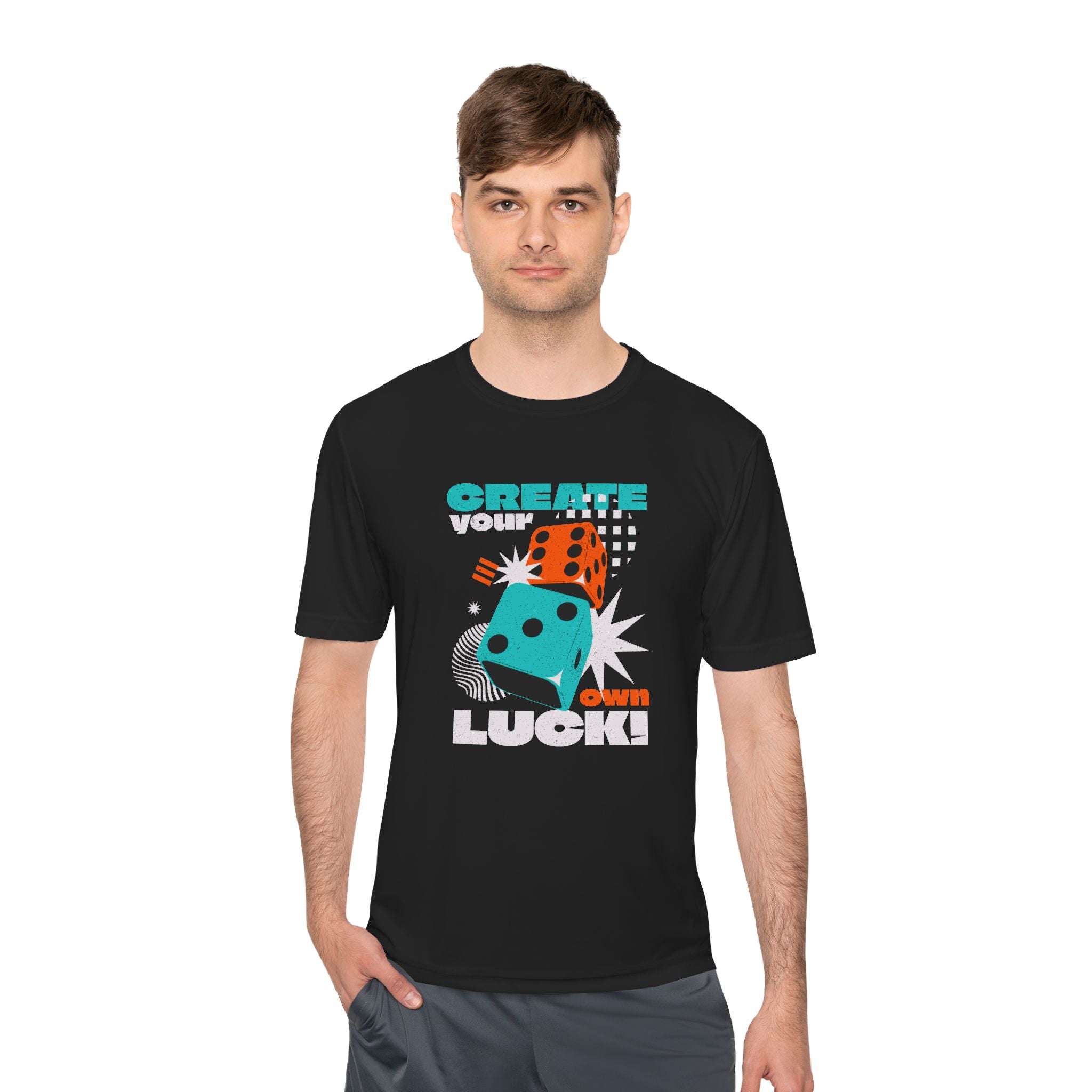 Create Your Own Luck T-Shirt | Dice Graphic Tee
