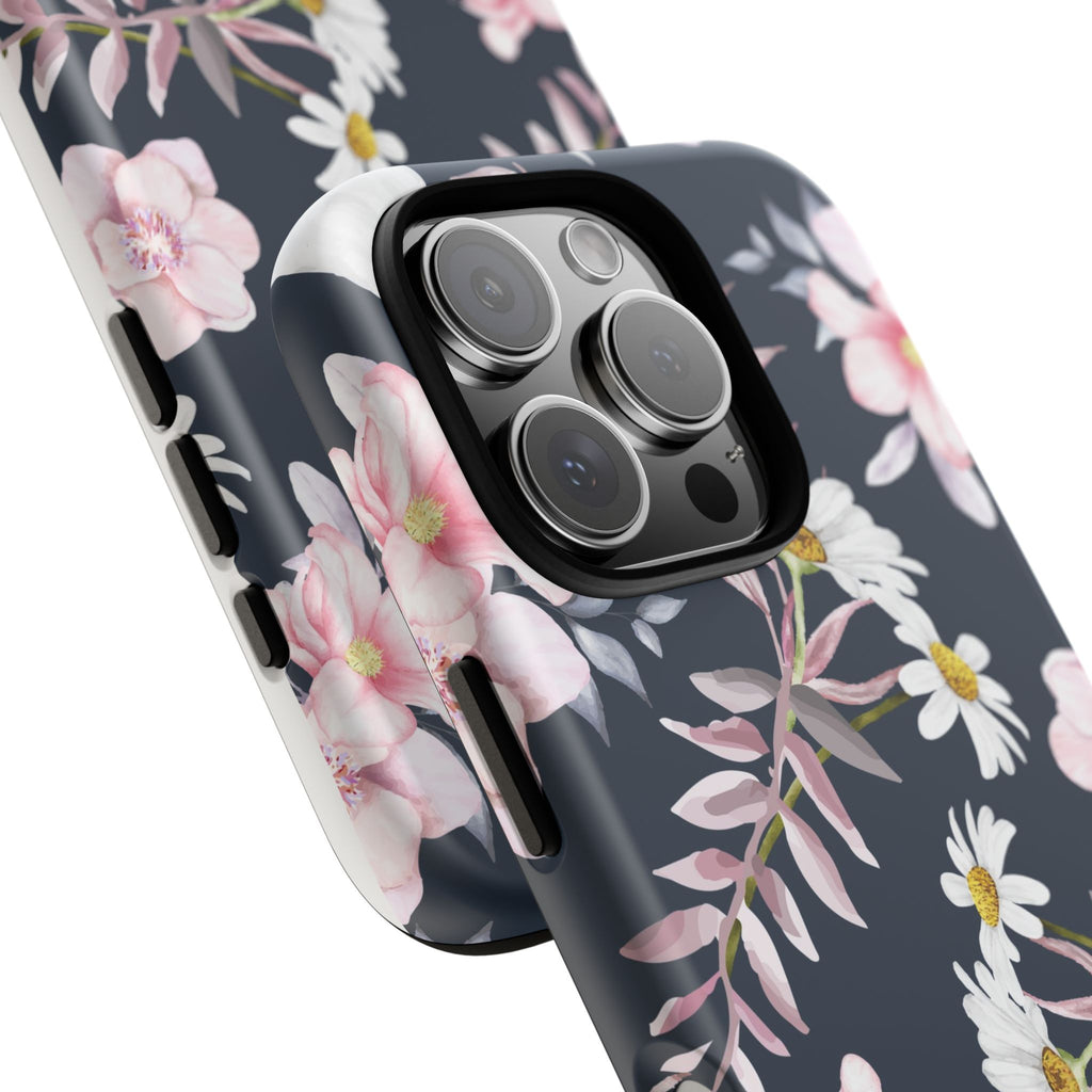 Pink Floral Pattern Phone Case | Tough Case