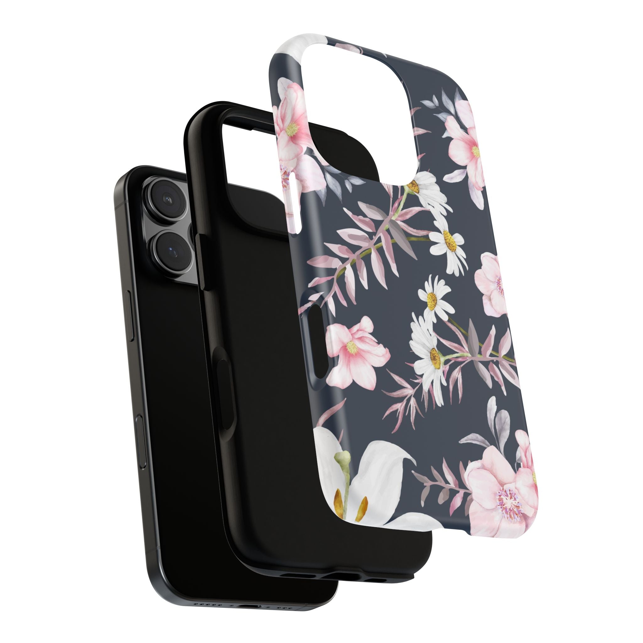 Pink Floral Pattern Phone Case | Tough Case