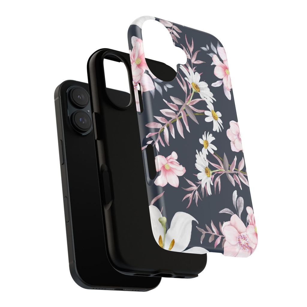 Pink Floral Pattern Phone Case | Tough Case