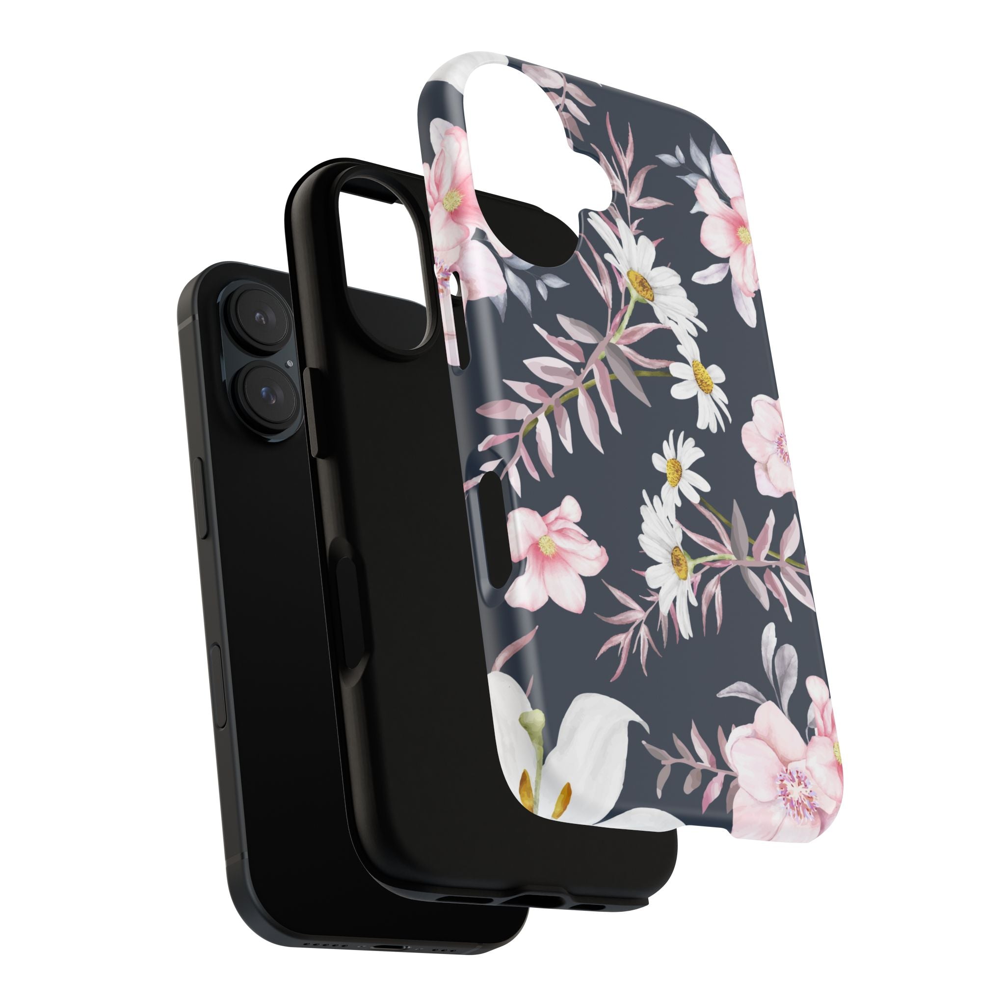Pink Floral Pattern Phone Case | Tough Case