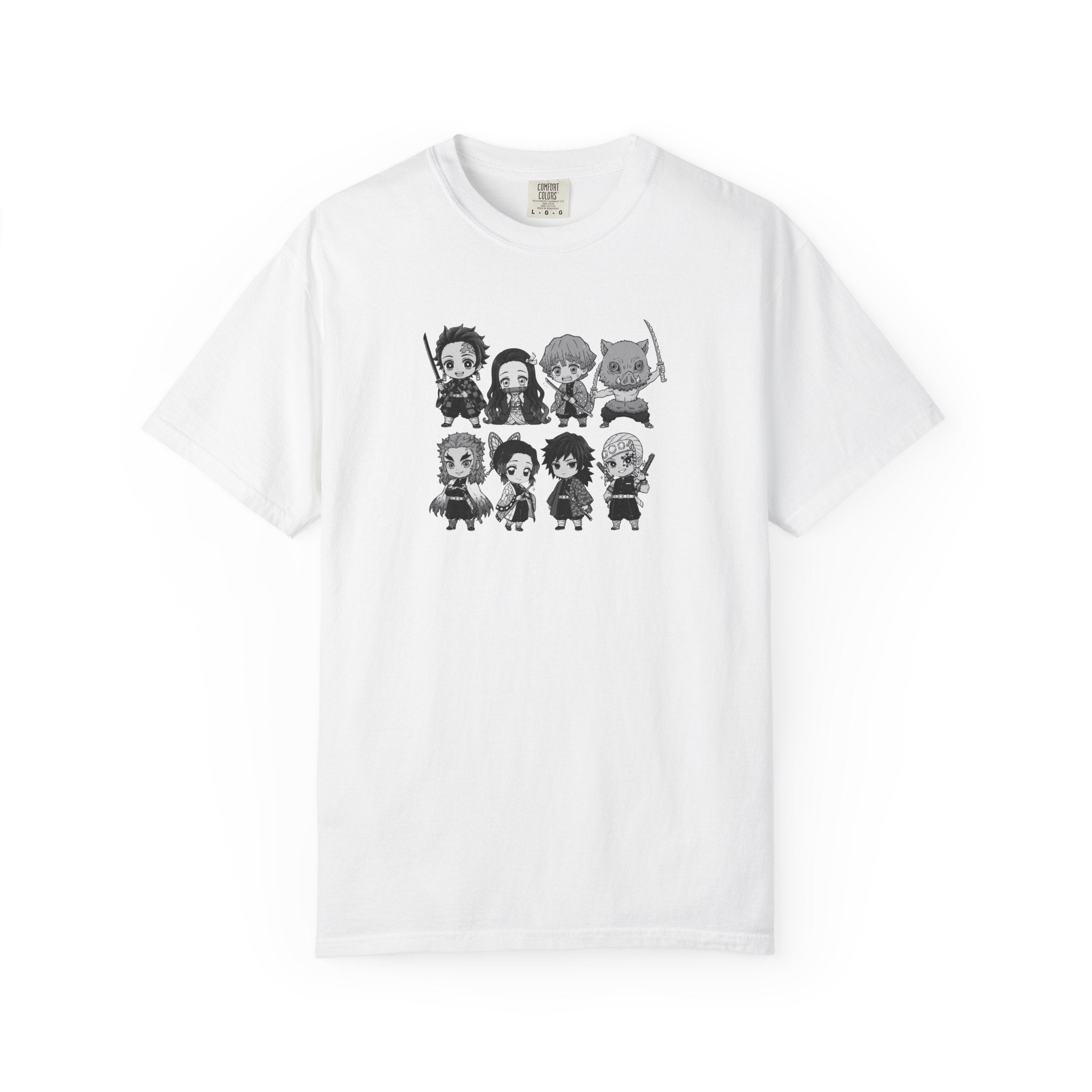 Chibi Medieval Fantasy Heroes T-Shirt | Cute Knight Mage Rogue Barbarian