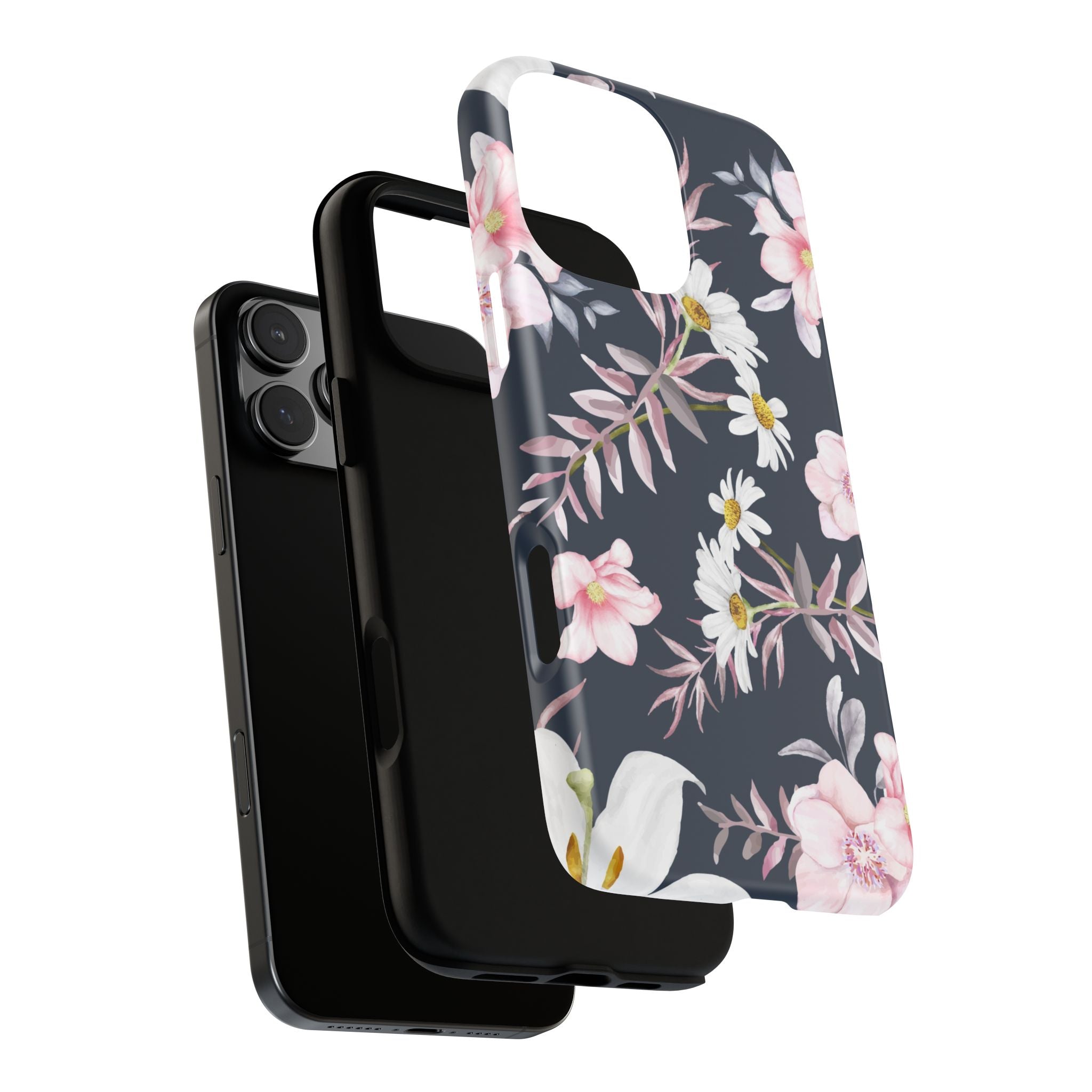 Pink Floral Pattern Phone Case | Tough Case