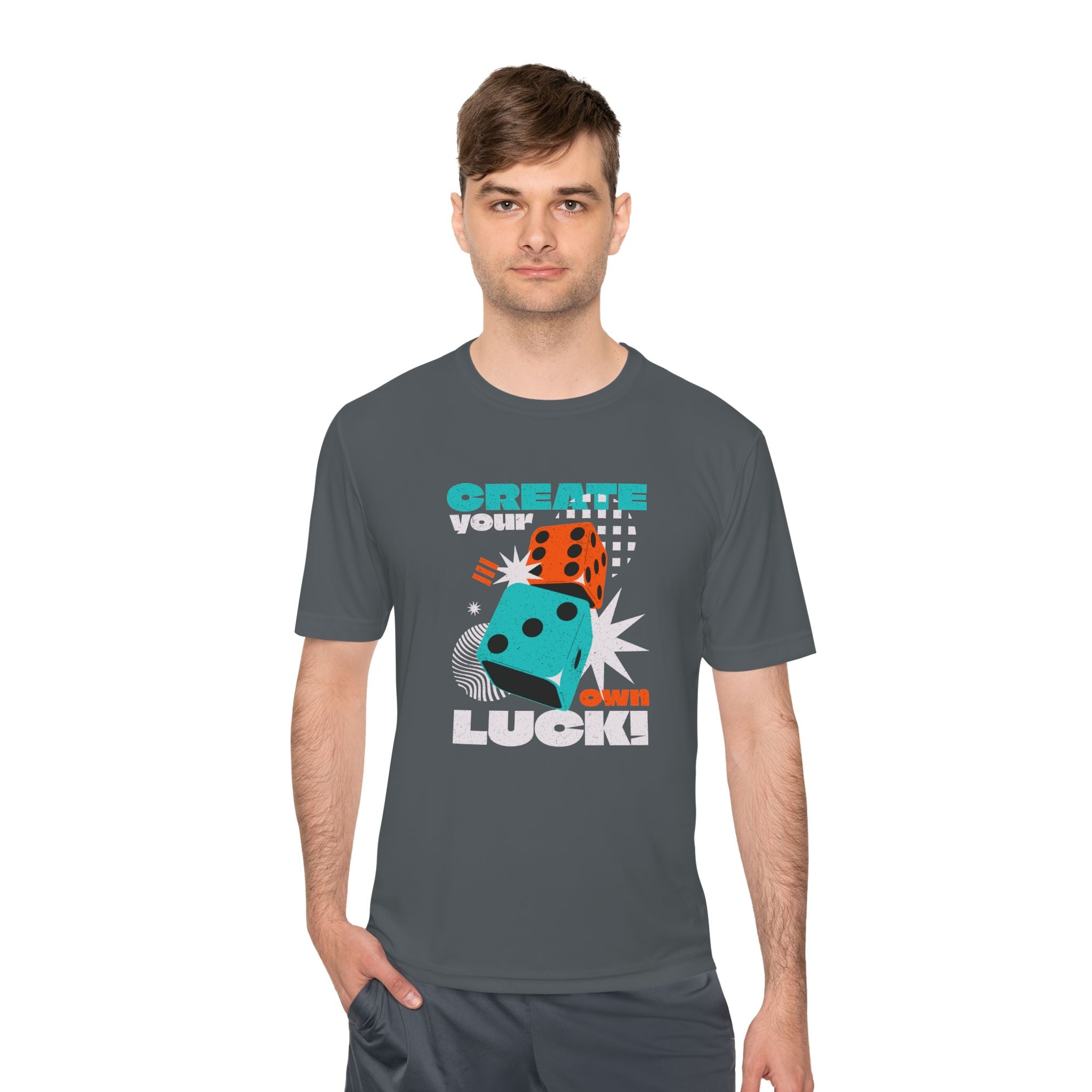 Create Your Own Luck T-Shirt | Dice Graphic Tee