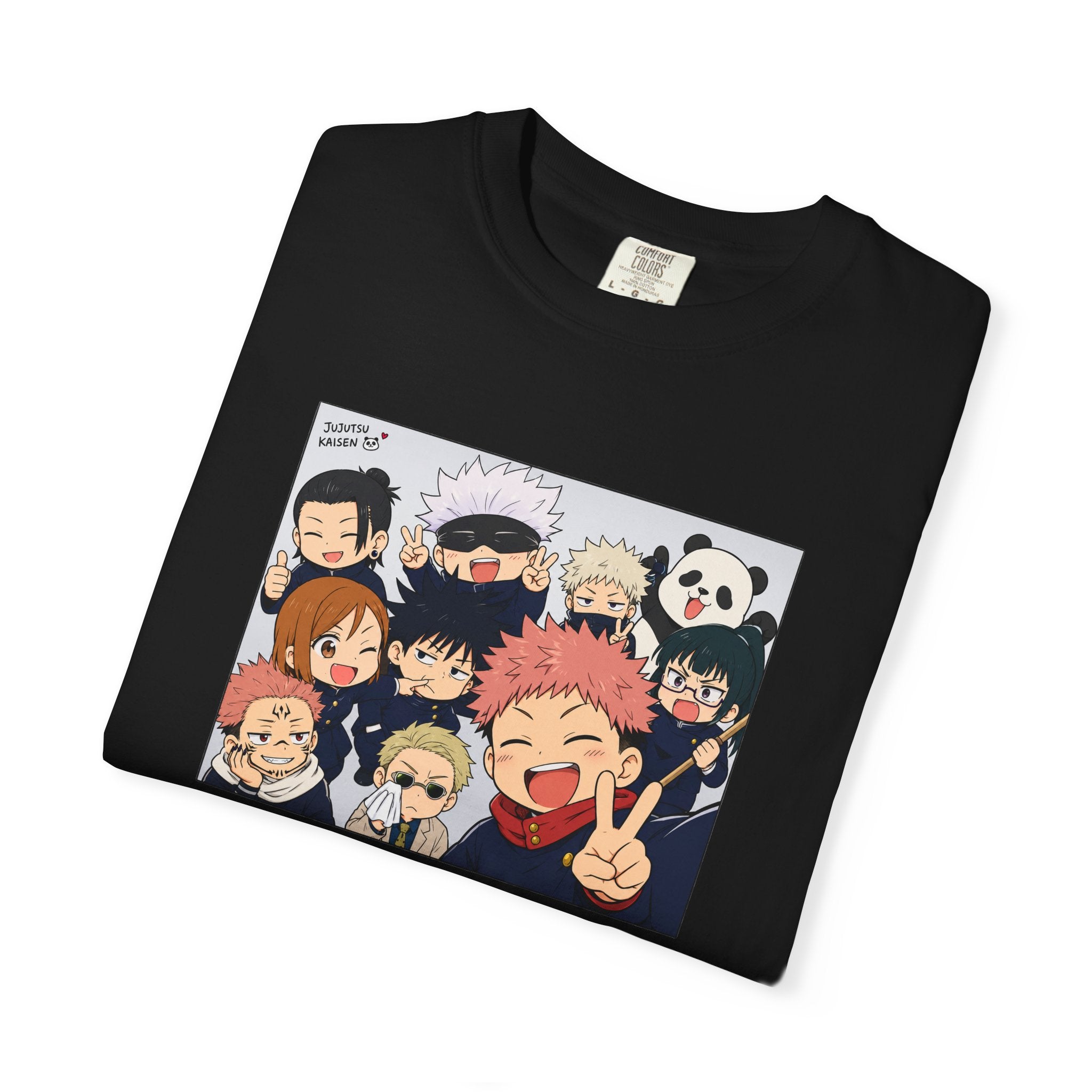 Jujutsu Kaisen Anime Group Selfie T-Shirt | Manga Characters Illustration