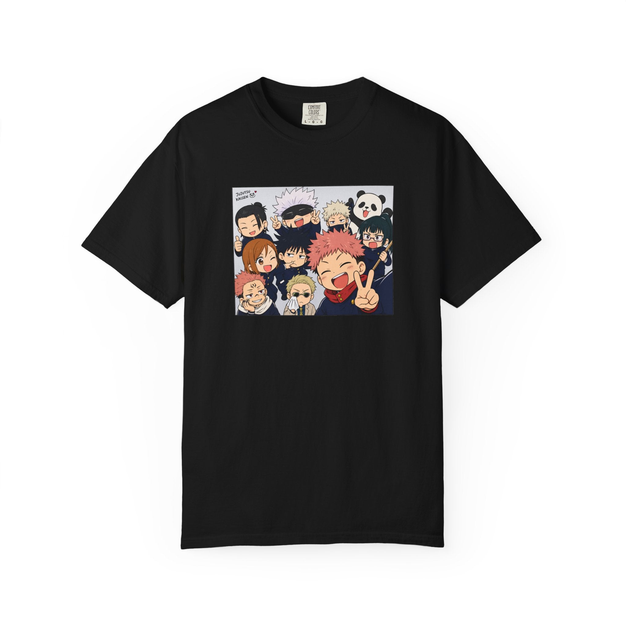 Jujutsu Kaisen Anime Group Selfie T-Shirt | Manga Characters Illustration