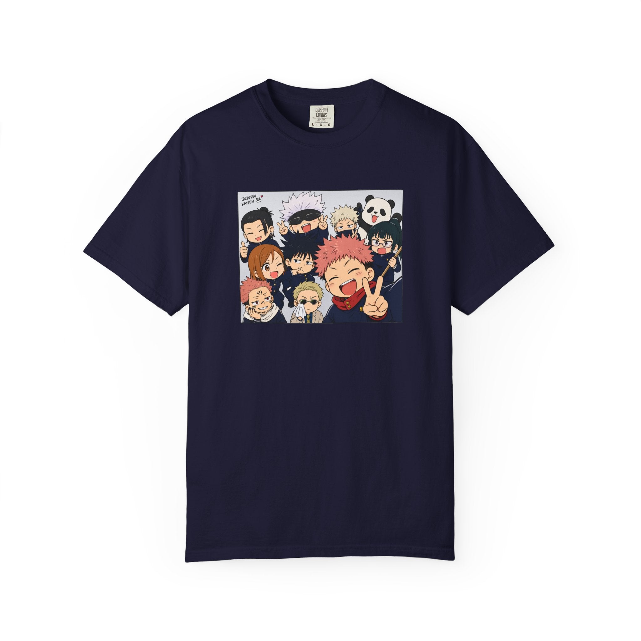 Jujutsu Kaisen Anime Group Selfie T-Shirt | Manga Characters Illustration