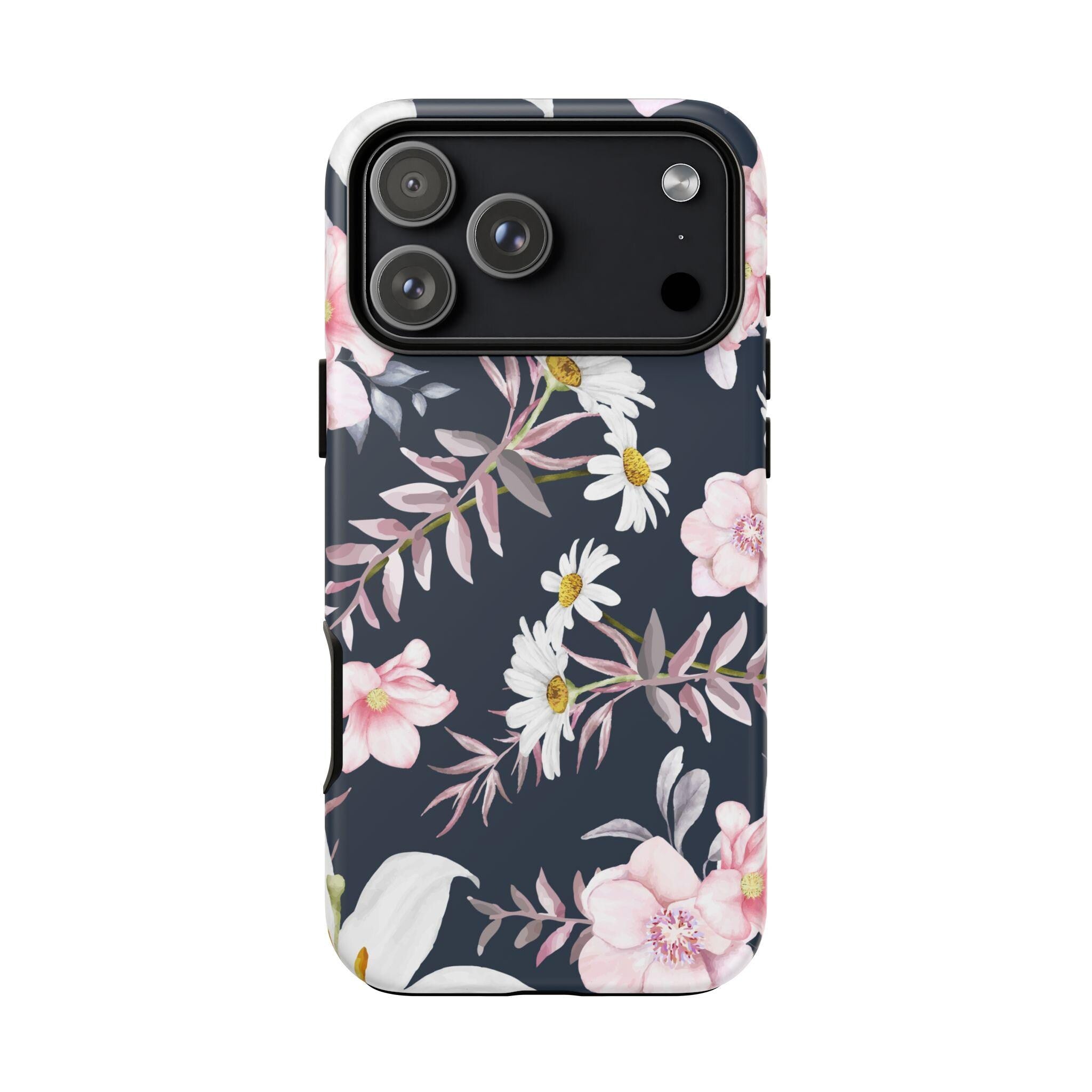 Pink Floral Pattern Phone Case | Tough Case