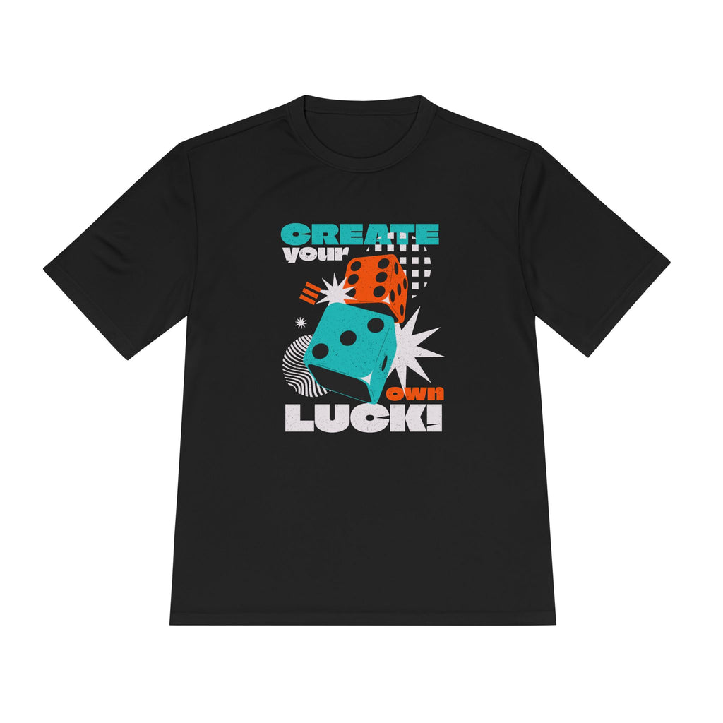 Create Your Own Luck T-Shirt | Dice Graphic Tee