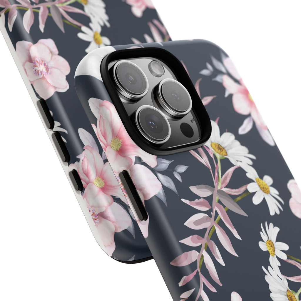 Pink Floral Pattern Phone Case | Tough Case