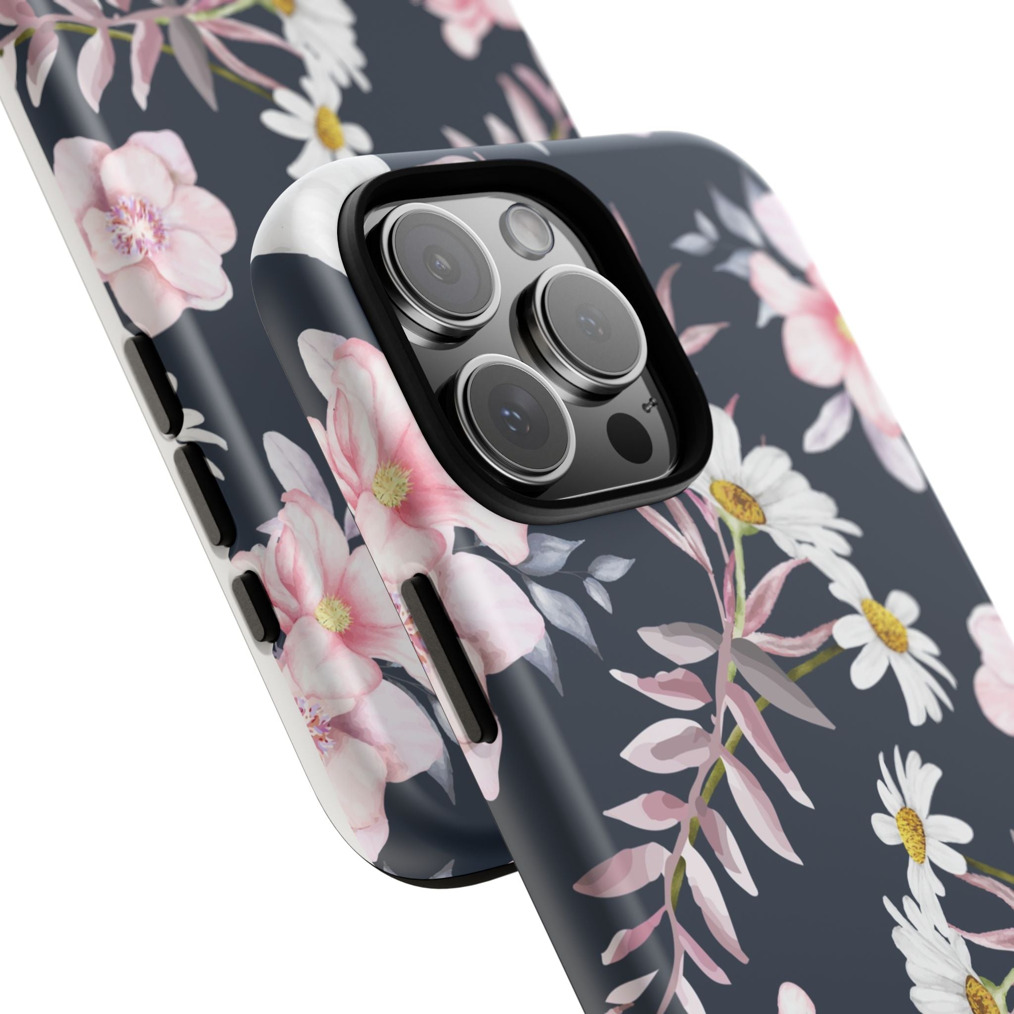 Pink Floral Pattern Phone Case | Tough Case