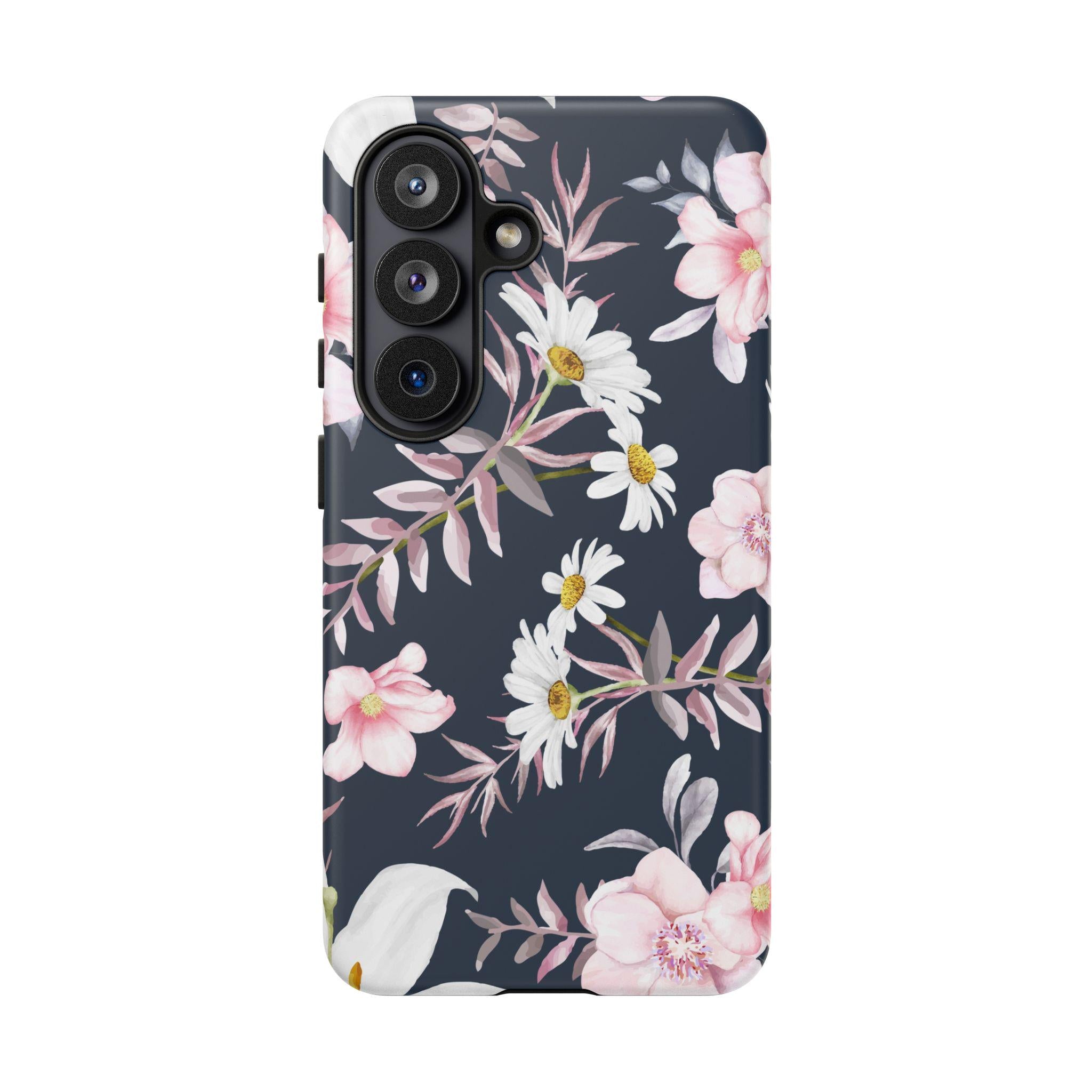 Pink Floral Pattern Phone Case | Tough Case