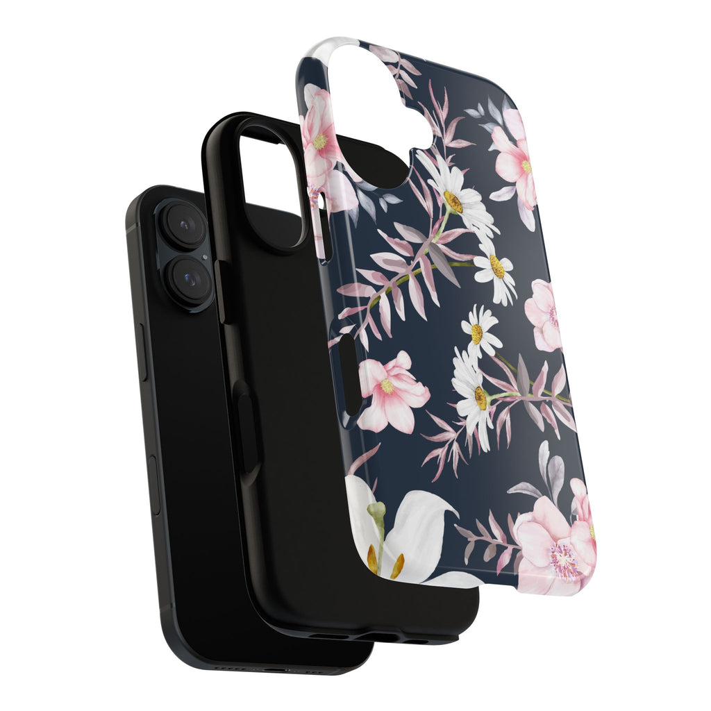 Pink Floral Pattern Phone Case | Tough Case