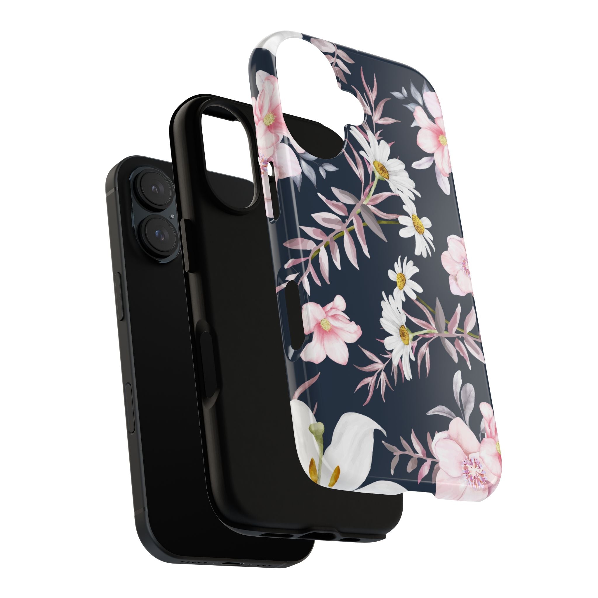 Pink Floral Pattern Phone Case | Tough Case
