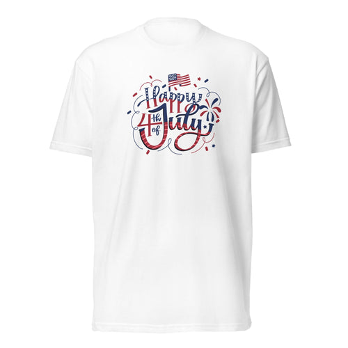 4th of July Unisex Fitted T-Shirt - Next Level 6210