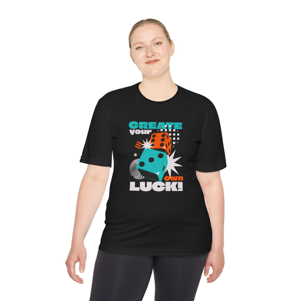 Create Your Own Luck T-Shirt | Dice Graphic Tee