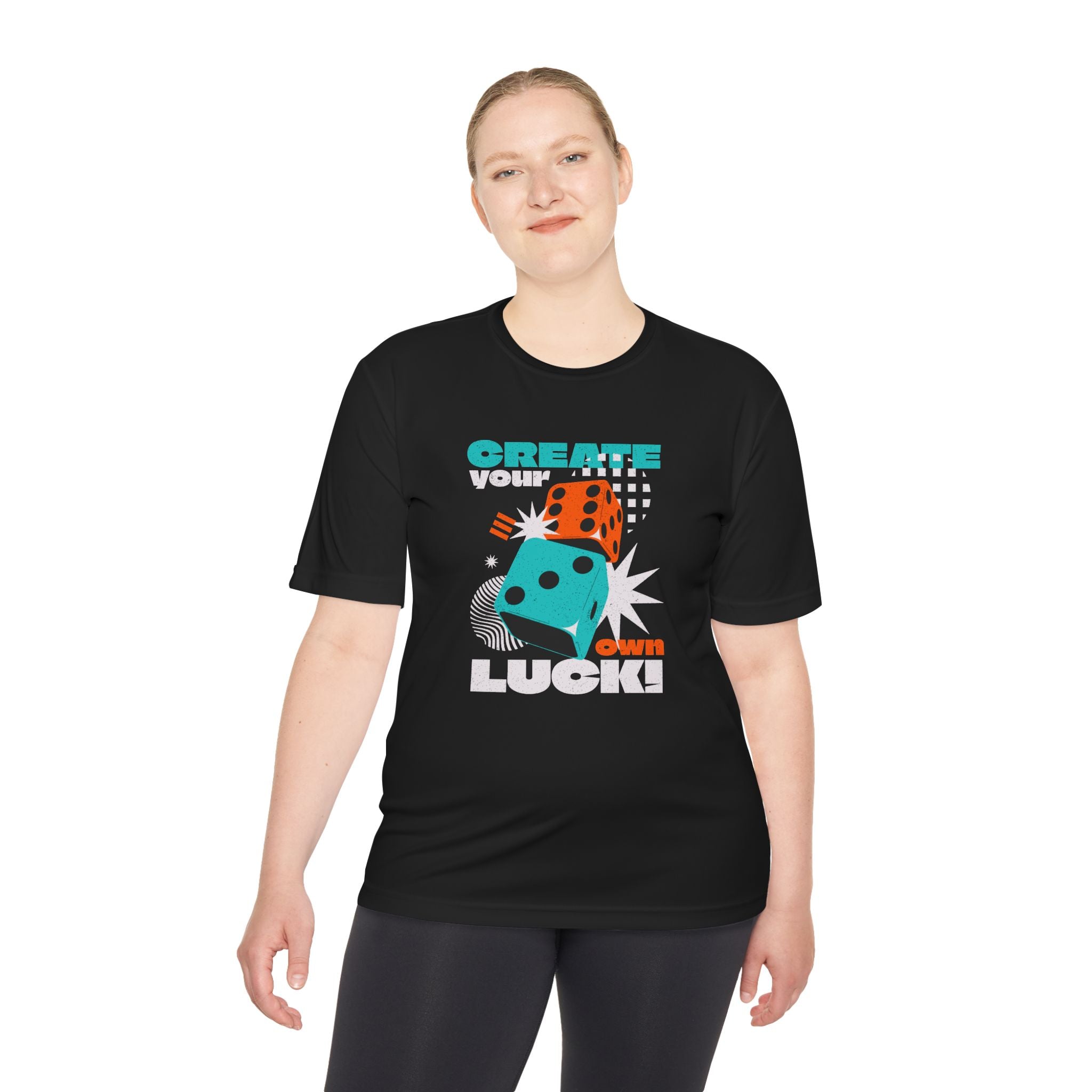 Create Your Own Luck T-Shirt | Dice Graphic Tee