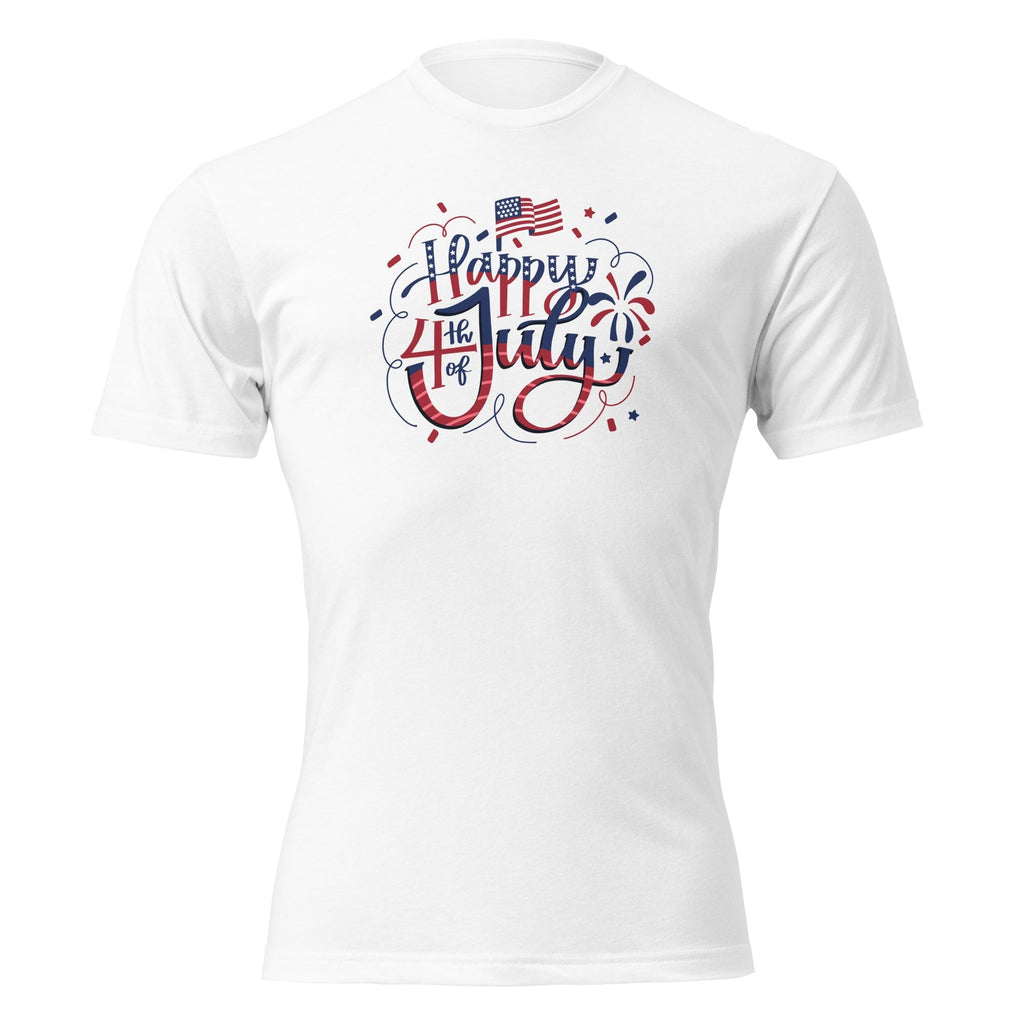 4th of July Unisex Fitted T-Shirt - Next Level 6210