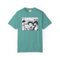 Anime Chibi Characters T-shirt | Black White Manga Panel Tee