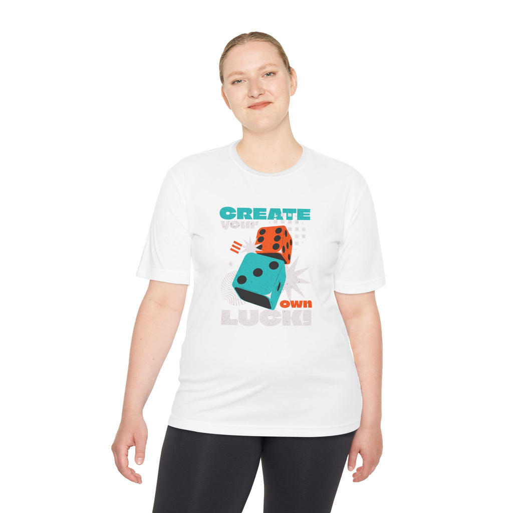 Create Your Own Luck T-Shirt | Dice Graphic Tee