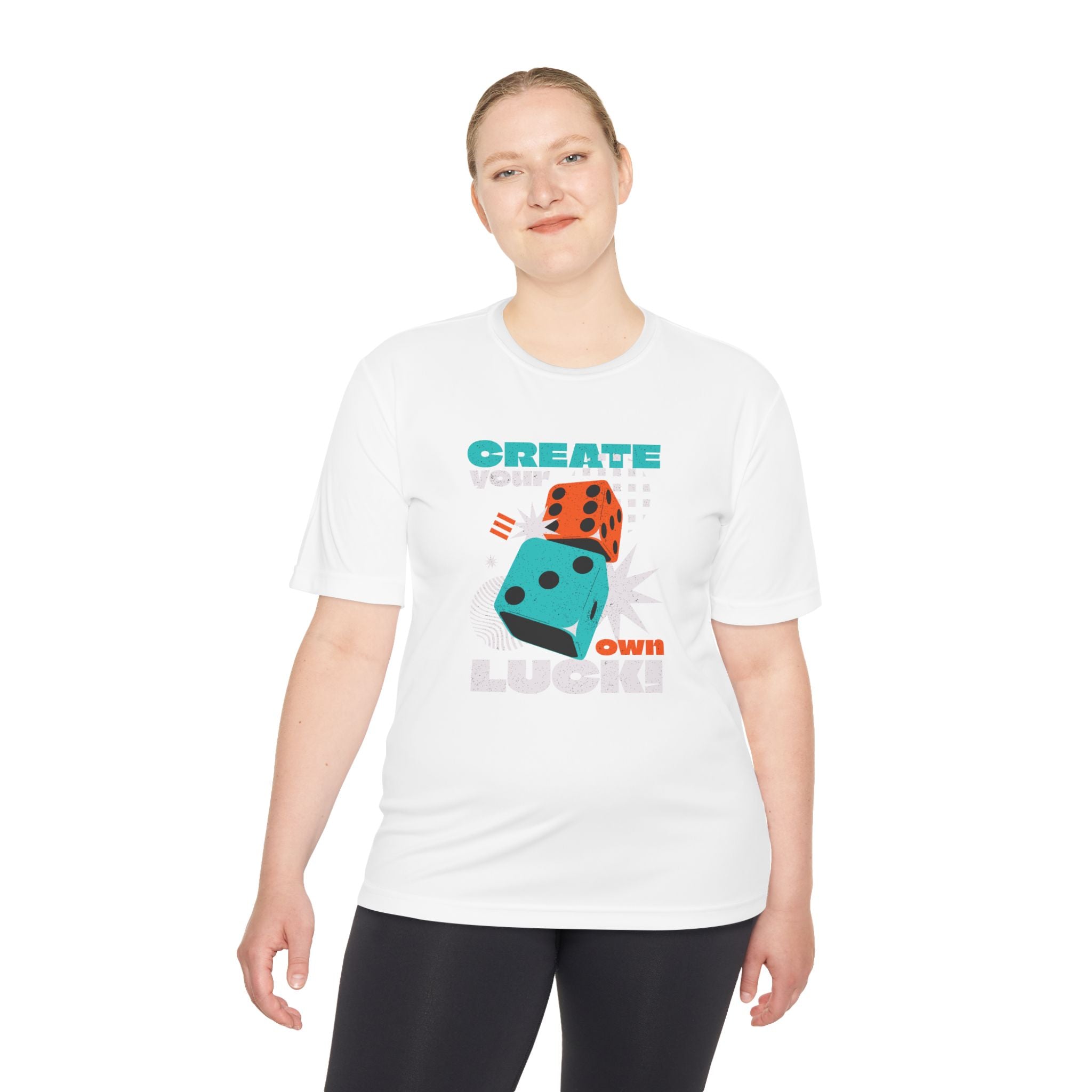 Create Your Own Luck T-Shirt | Dice Graphic Tee