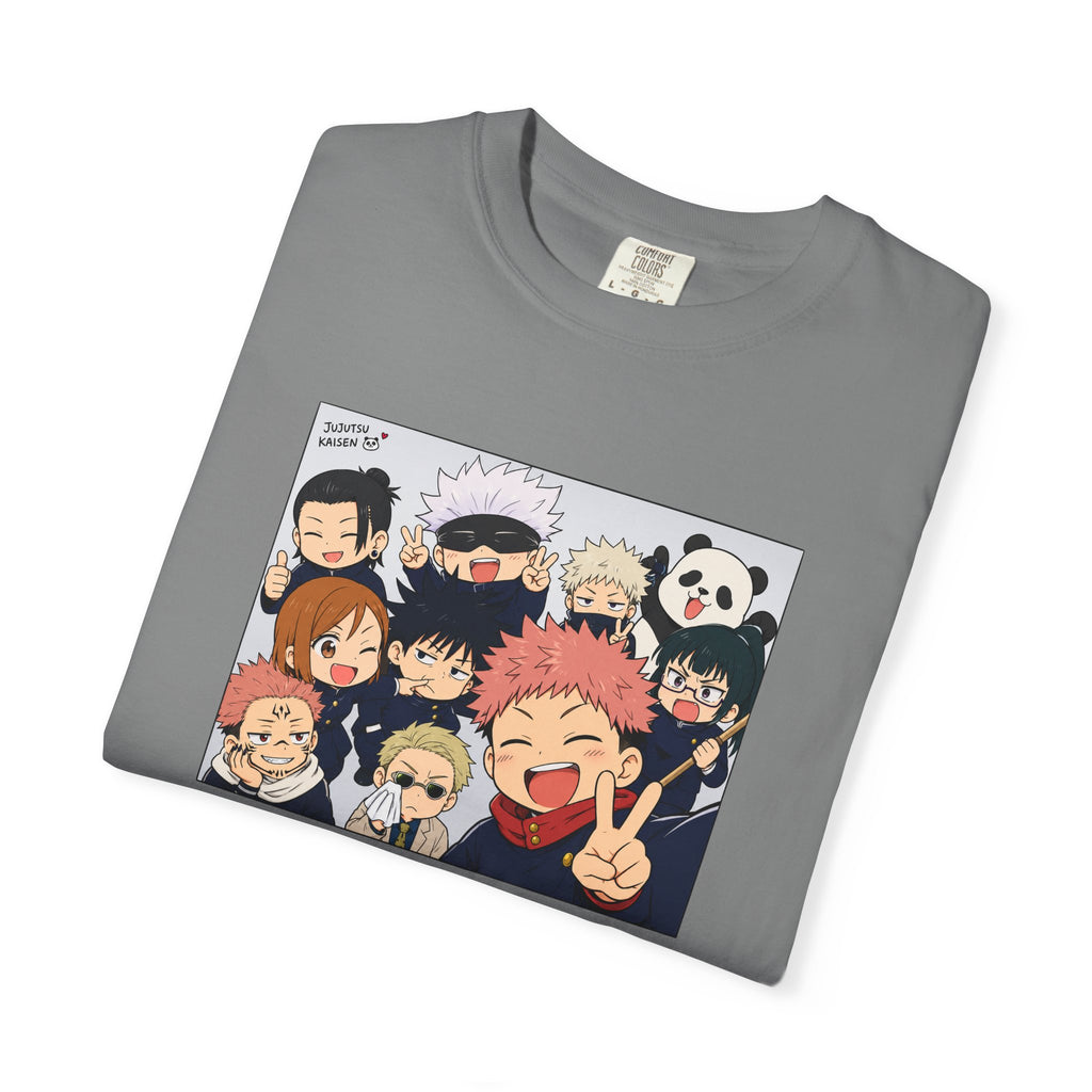Jujutsu Kaisen Anime Group Selfie T-Shirt | Manga Characters Illustration