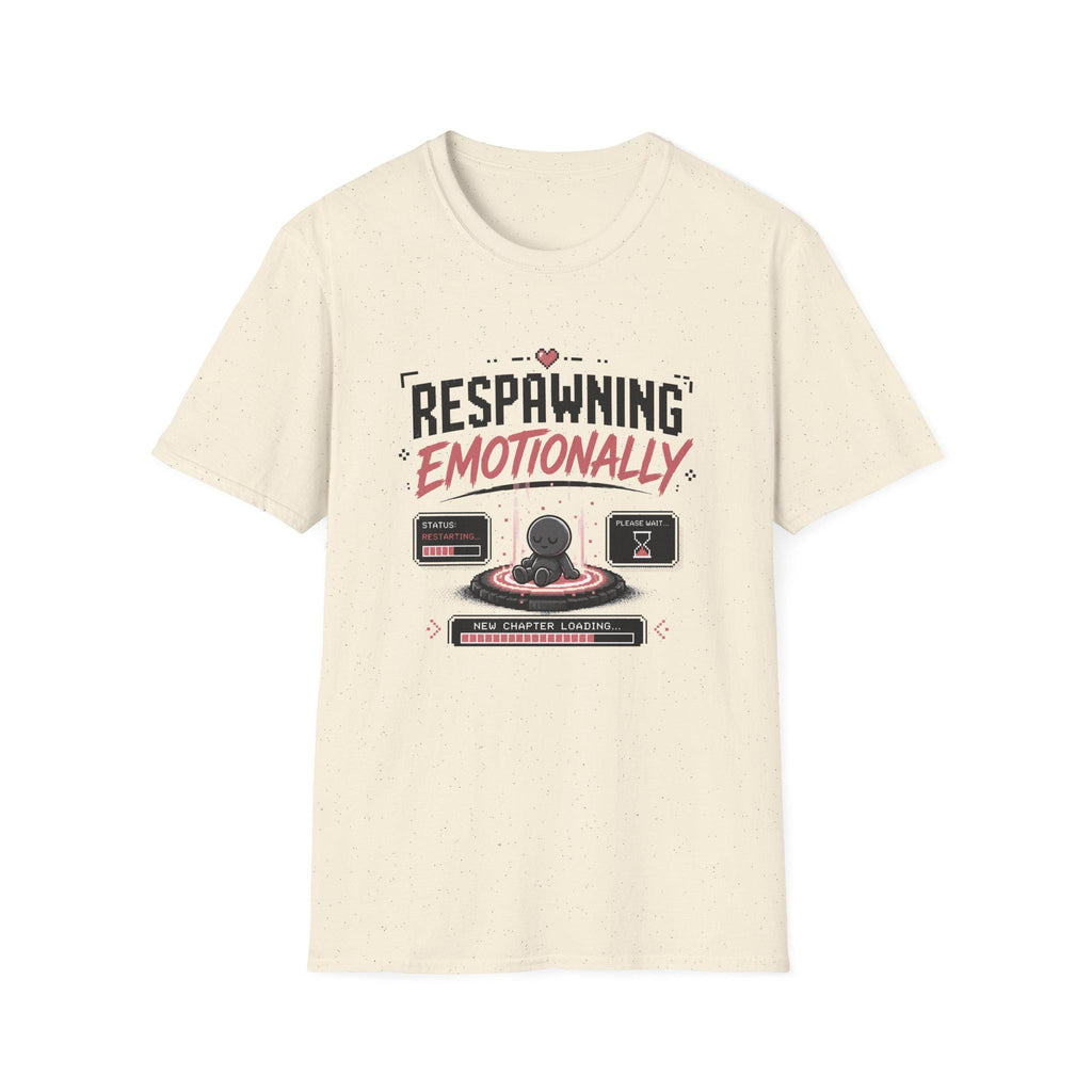 Respawning Emotionally T-Shirt | Video Game Controller Graphic Tee