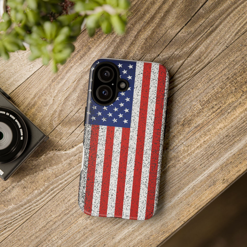 American Flag Tough Case 4th of July | Phone Case, Patriotic Stars & Stripes