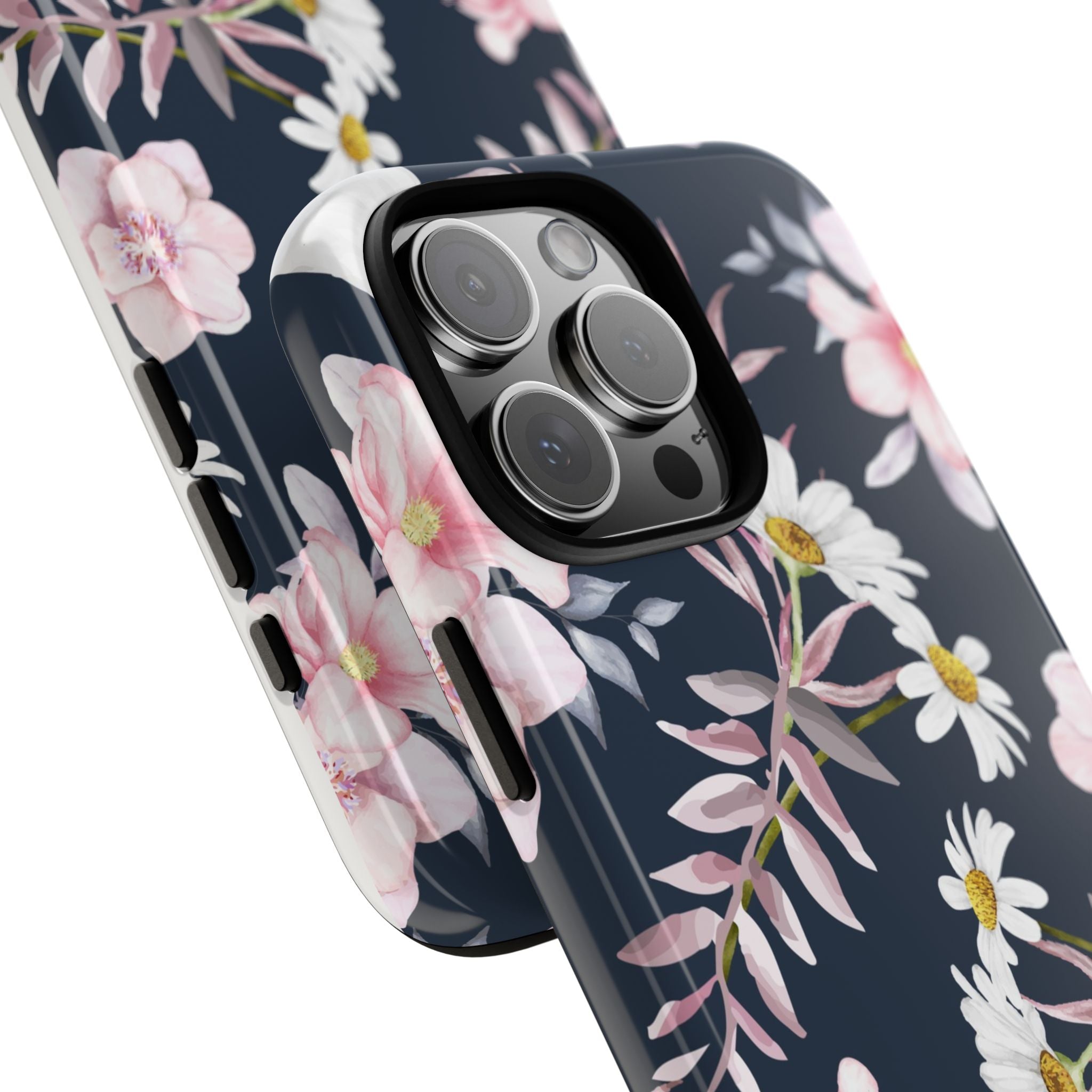 Pink Floral Pattern Phone Case | Tough Case