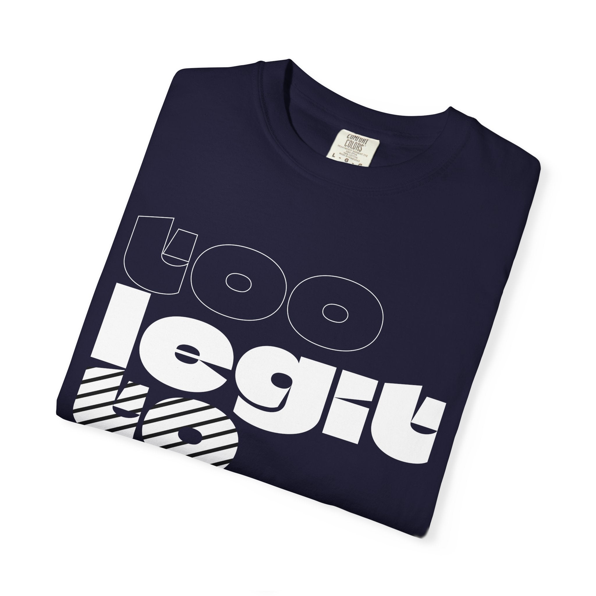 No Quit retro gradient text T-Shirt | Motivational typography tee