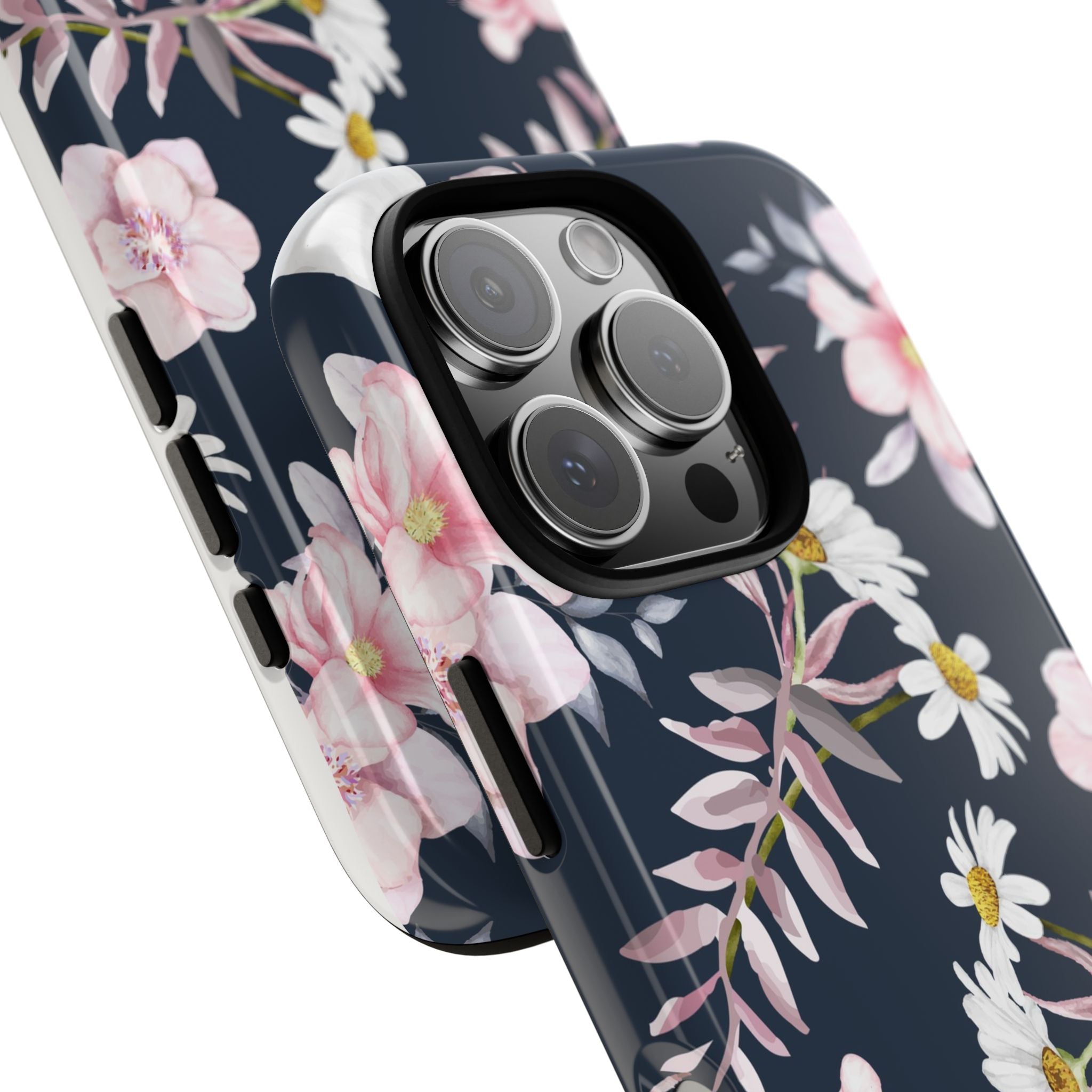 Pink Floral Pattern Phone Case | Tough Case