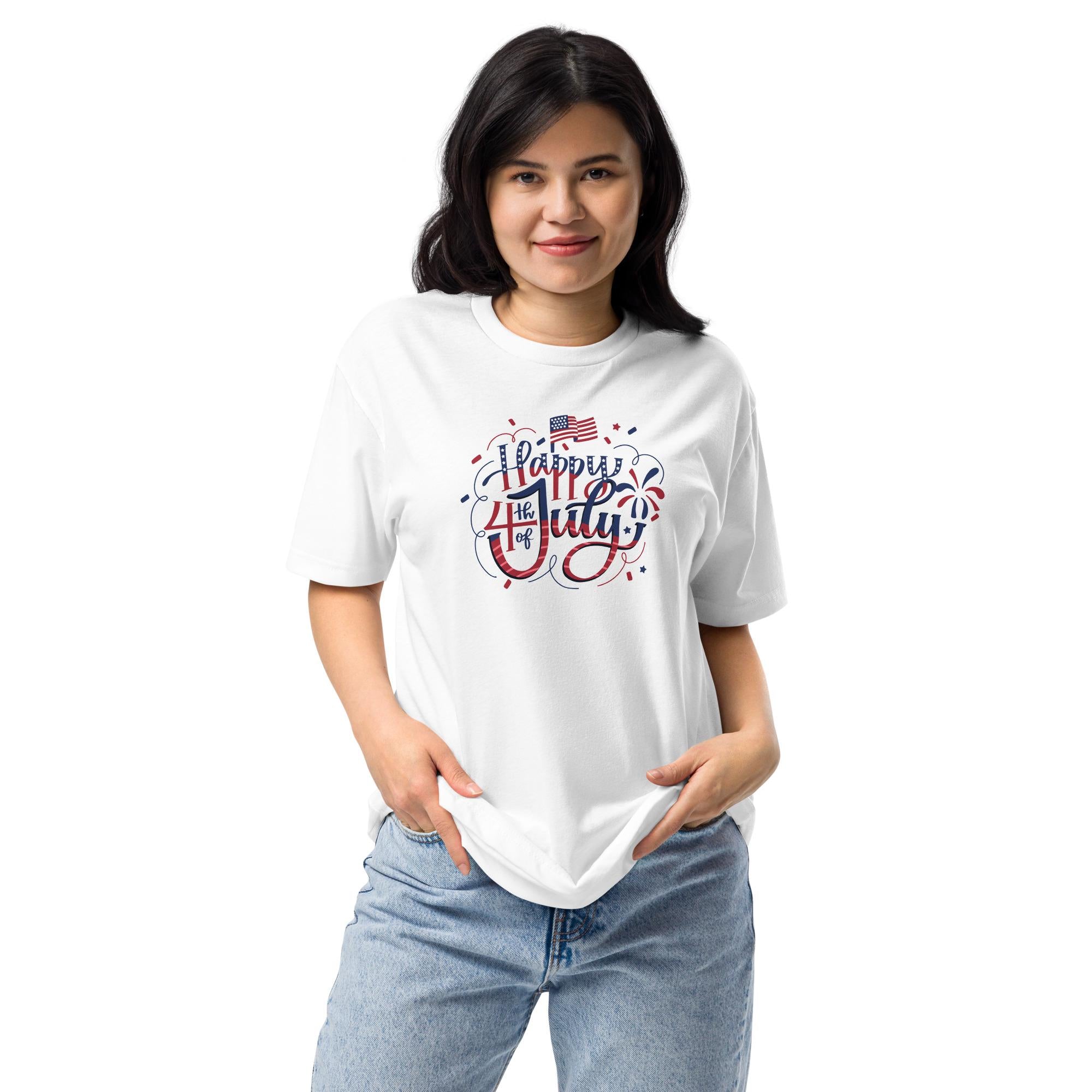 4th of July Unisex Fitted T-Shirt - Next Level 6210