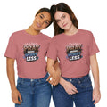 Pray More Worry Less T-Shirt | Faith Typography Tee, Christian Message