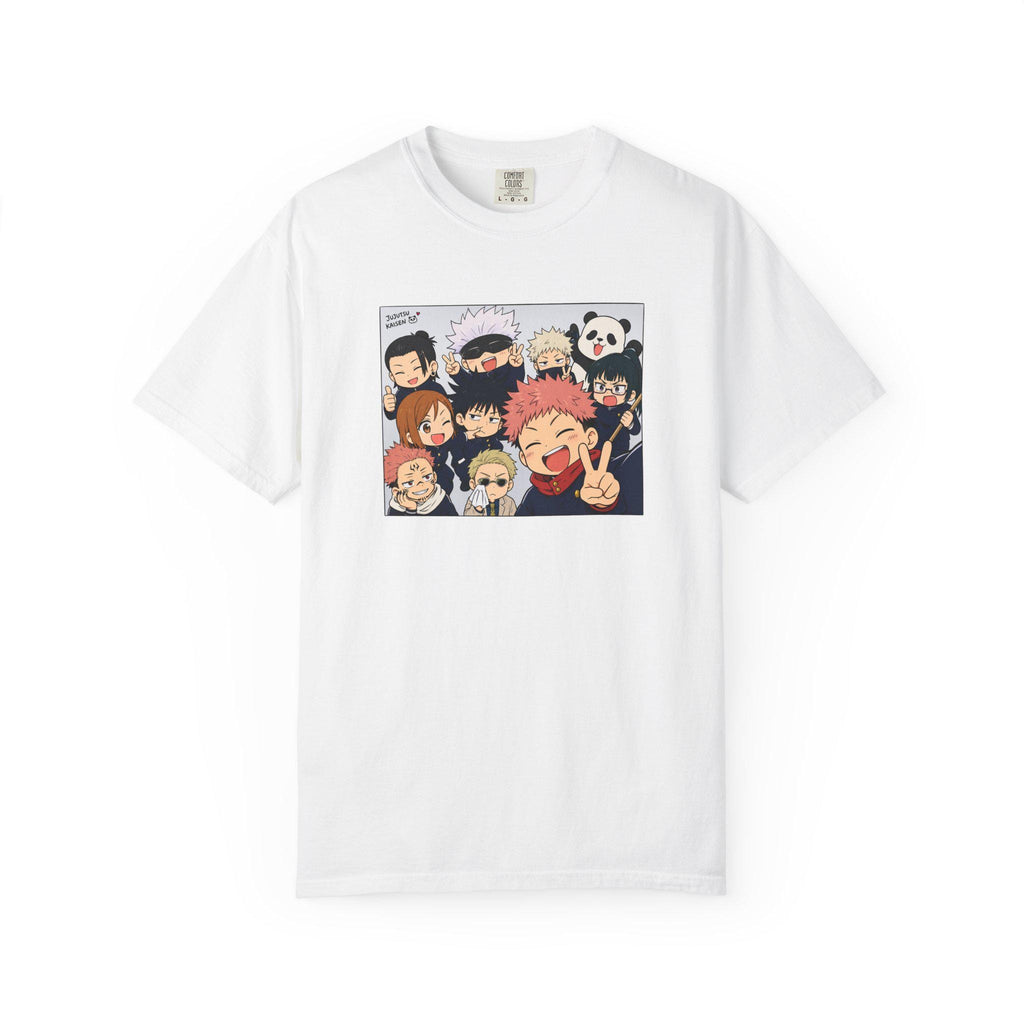 Jujutsu Kaisen Anime Group Selfie T-Shirt | Manga Characters Illustration