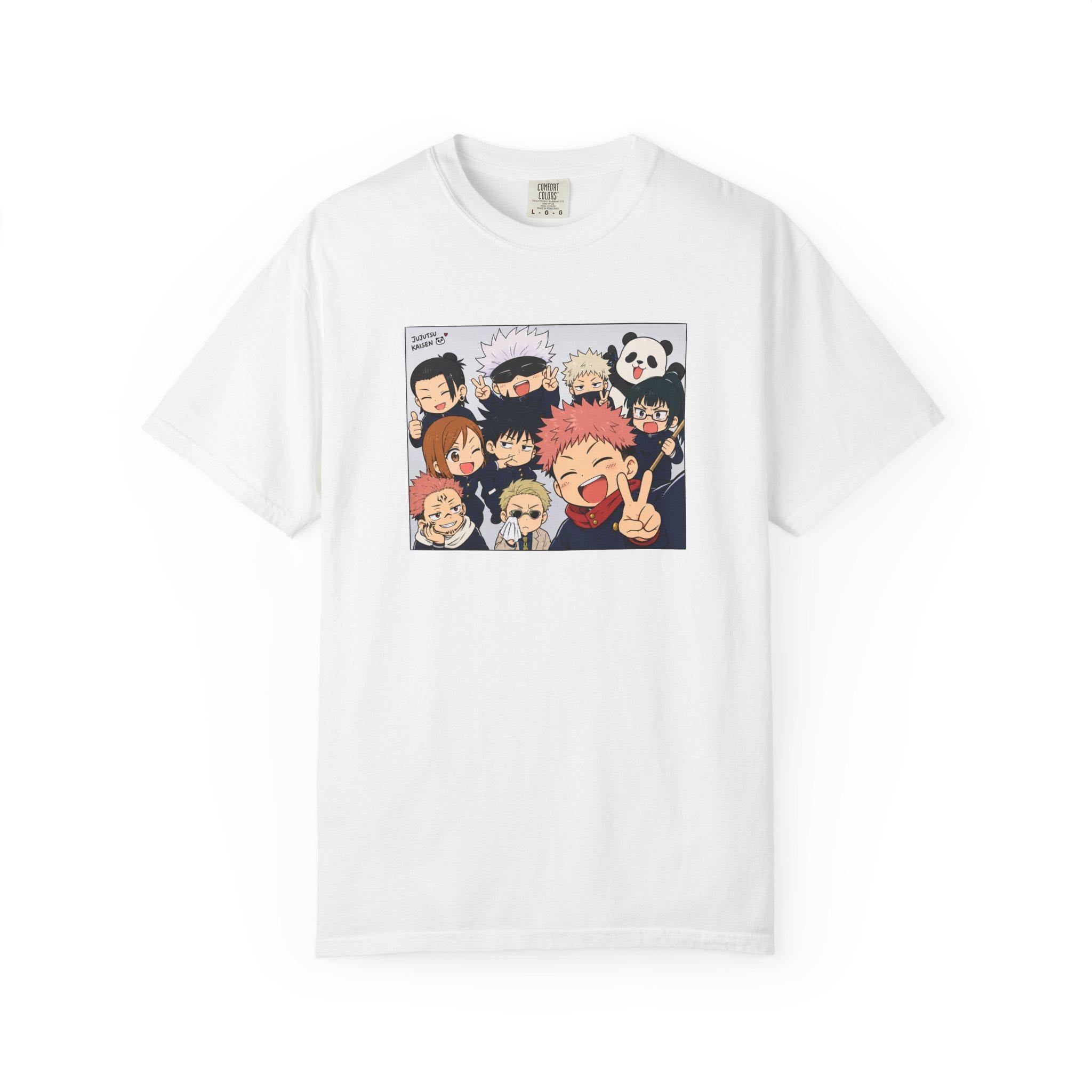 Jujutsu Kaisen Anime Group Selfie T-Shirt | Manga Characters Illustration