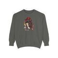 Dark Mage and Fiery Demon sweatshirt | Anime chibi wizard illustration