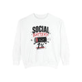 Social Battery 1% Sweatshirt | Low Energy Graphic Crewneck