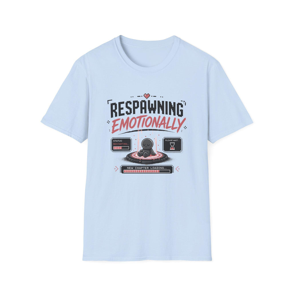 Respawning Emotionally T-Shirt | Video Game Controller Graphic Tee